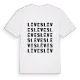 Lèves ordlek t-shirt