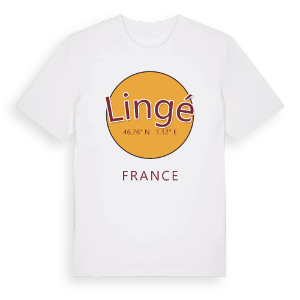 Lingé cirkel t-shirt – ekologisk bomull t-shirt från Pinshirt