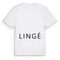 Jag älskar Lingé t-shirt stort tryck