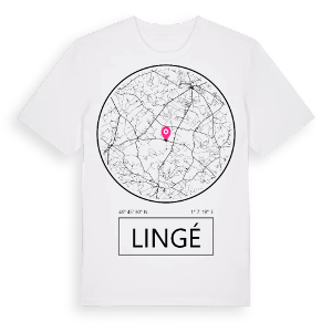 Lingé t-shirt – ekologisk bomull t-shirt från Pinshirt