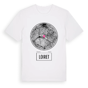 Loiret t-shirt – ekologisk bomull t-shirt från Pinshirt
