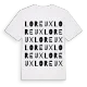 Loreux ordlek t-shirt