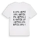 Luplanté ordlek t-shirt