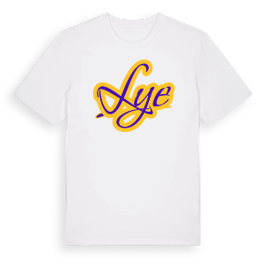 Lye baseball t-shirt – ekologisk bomull t-shirt från Pinshirt