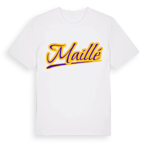 Maillé baseball t-shirt – ekologisk bomull t-shirt från Pinshirt
