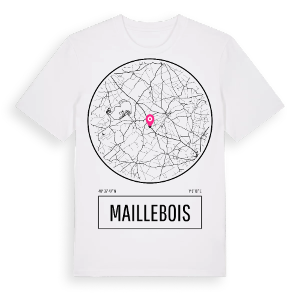 Maillebois t-shirt – ekologisk bomull t-shirt från Pinshirt