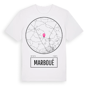 Marboué t-shirt – ekologisk bomull t-shirt från Pinshirt