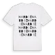 Mardié ordlek t-shirt