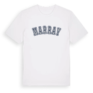 Marray college t-shirt – ekologisk bomull t-shirt från Pinshirt