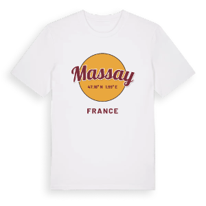 Massay cirkel t-shirt – ekologisk bomull t-shirt från Pinshirt