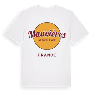 Mauvières cirkel t-shirt – ekologisk bomull t-shirt från Pinshirt