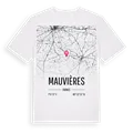 Mauvières karta t-shirt