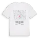 Mers-sur-Indre karta t-shirt
