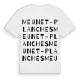 Meunet-Planches ordlek t-shirt