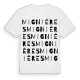Mignières ordlek t-shirt