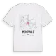 Montargis karta t-shirt