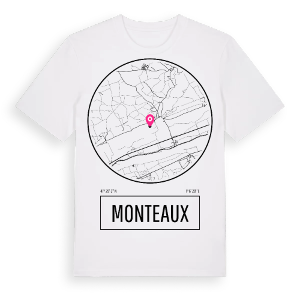 Monteaux t-shirt – ekologisk bomull t-shirt från Pinshirt