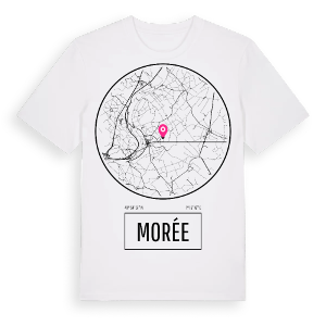 Morée t-shirt – ekologisk bomull t-shirt från Pinshirt