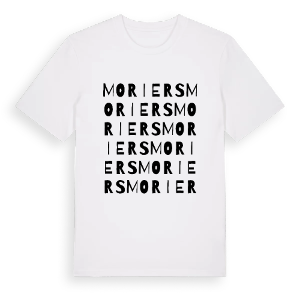 Moriers ordlek t-shirt – ekologisk bomull t-shirt från Pinshirt