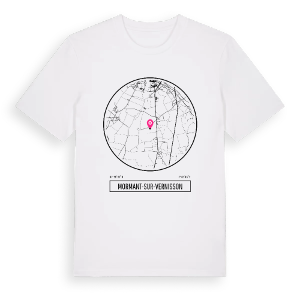 Mormant-sur-Vernisson t-shirt – ekologisk bomull t-shirt från Pinshirt