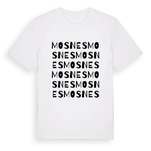Mosnes ordlek t-shirt – ekologisk bomull t-shirt från Pinshirt