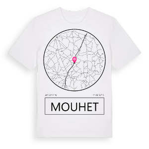 Mouhet t-shirt – ekologisk bomull t-shirt från Pinshirt