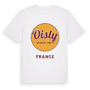 Oisly cirkel t-shirt – ekologisk bomull t-shirt från Pinshirt
