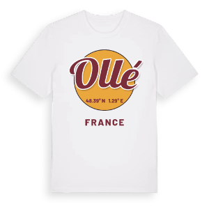 Ollé cirkel t-shirt – ekologisk bomull t-shirt från Pinshirt