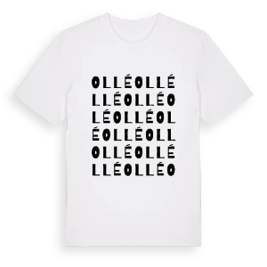 Ollé ordlek t-shirt – ekologisk bomull t-shirt från Pinshirt