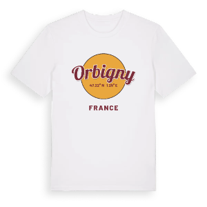 Orbigny cirkel t-shirt – ekologisk bomull t-shirt från Pinshirt