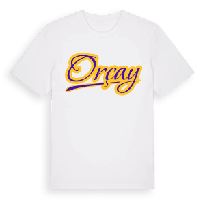 Orçay baseball t-shirt – ekologisk bomull t-shirt från Pinshirt