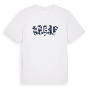 Orçay college t-shirt – ekologisk bomull t-shirt från Pinshirt