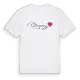 Orçay hjärta t-shirt