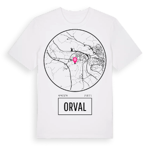 Orval t-shirt – ekologisk bomull t-shirt från Pinshirt