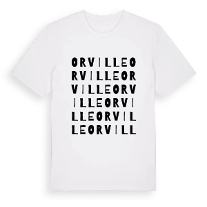Orville ordlek t-shirt – ekologisk bomull t-shirt från Pinshirt