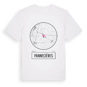 Pannecières t-shirt – ekologisk bomull t-shirt från Pinshirt