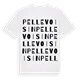 Pellevoisin ordlek t-shirt