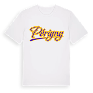 Périgny baseball t-shirt – ekologisk bomull t-shirt från Pinshirt