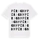 Périgny ordlek t-shirt