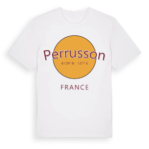 Perrusson cirkel t-shirt – ekologisk bomull t-shirt från Pinshirt