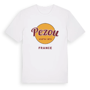 Pezou cirkel t-shirt – ekologisk bomull t-shirt från Pinshirt
