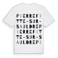 Pierrefitte-sur-Sauldre ordlek t-shirt