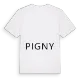 Jag älskar Pigny t-shirt stort tryck