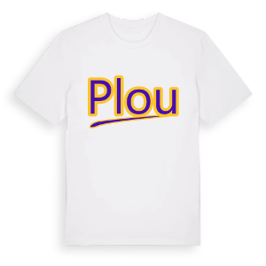 Plou baseball t-shirt – ekologisk bomull t-shirt från Pinshirt