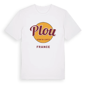 Plou cirkel t-shirt – ekologisk bomull t-shirt från Pinshirt