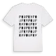 Poupry ordlek t-shirt
