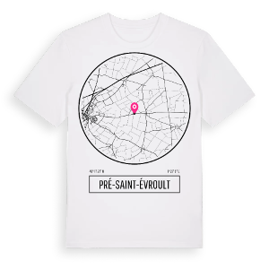 Pré-Saint-Évroult t-shirt – ekologisk bomull t-shirt från Pinshirt