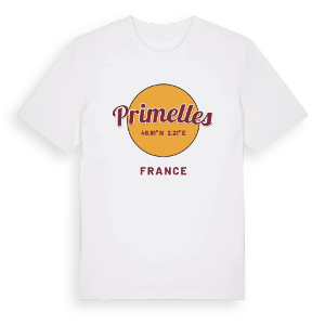 Primelles cirkel t-shirt – ekologisk bomull t-shirt från Pinshirt
