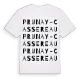 Prunay-Cassereau ordlek t-shirt