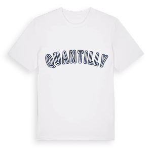 Quantilly college t-shirt – ekologisk bomull t-shirt från Pinshirt